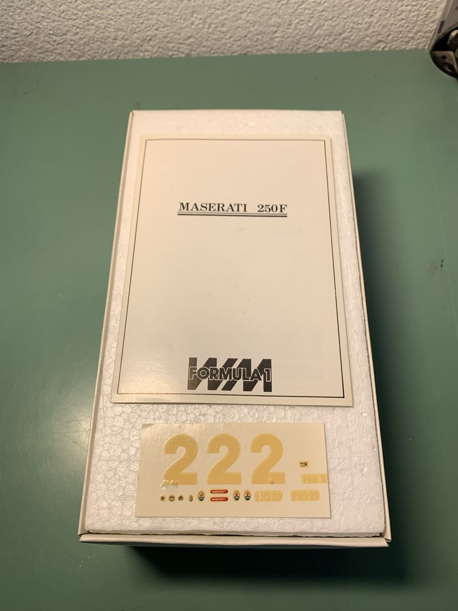 Maserati Voitures modèles: Western Models Maserati 250F – Défectueux à Olten par Pcarrera2 2