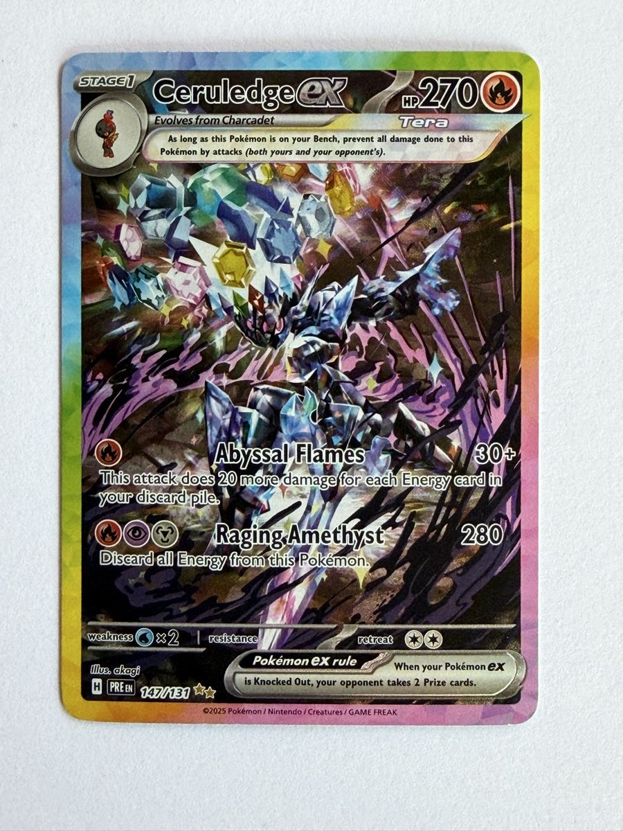 Pokémon Sammelbilder & Trading cards: Ceruledge ex 147/131 – Gebraucht aus Ilanz von caui