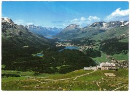 St. Moritz - Standseilbahn Muottas Muragl Bergstation