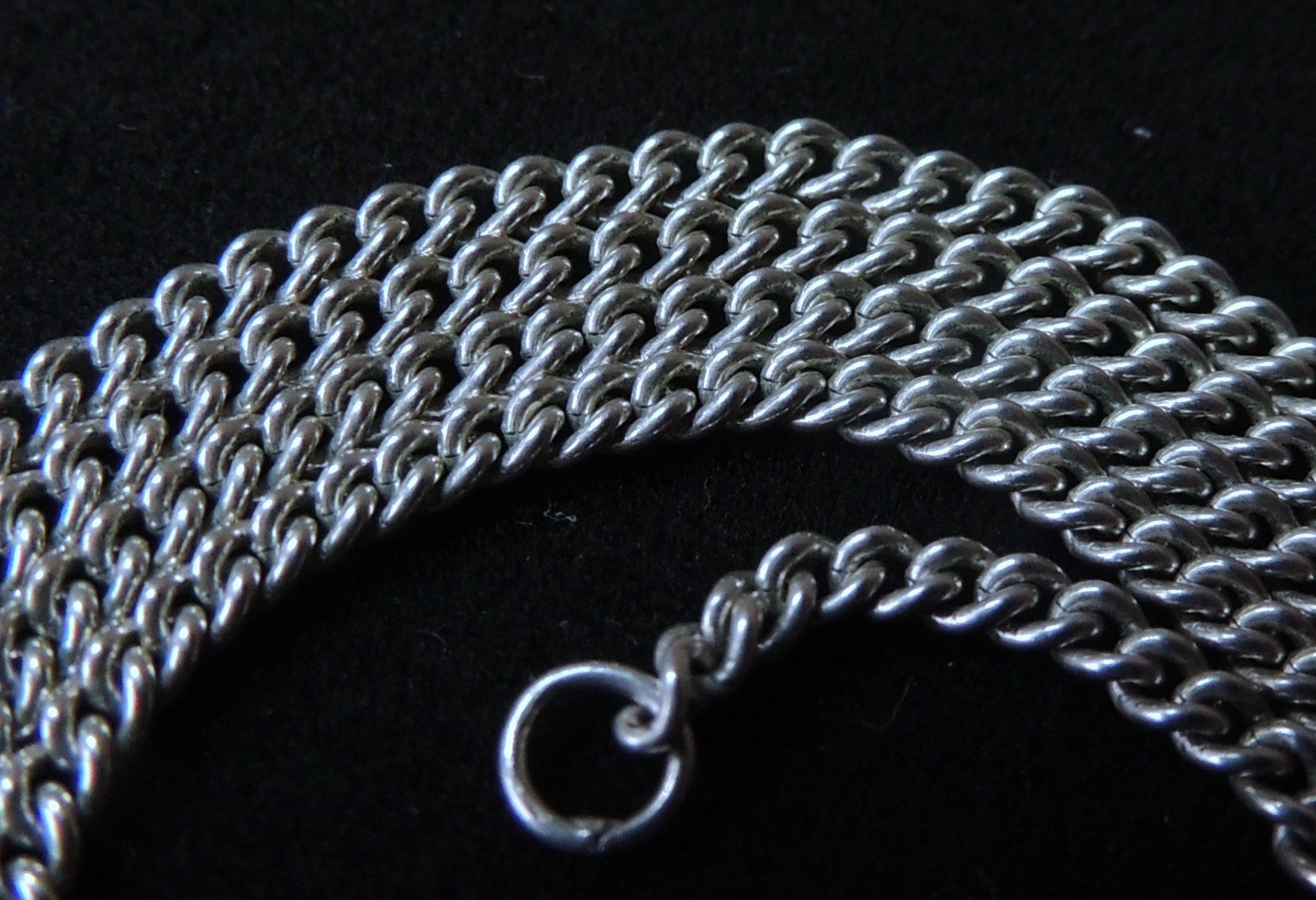 Catenine: Silber 800 Panzer Halskette 50 cm / 2 mm – Usato da Waldenburg venduto da schaller707 2