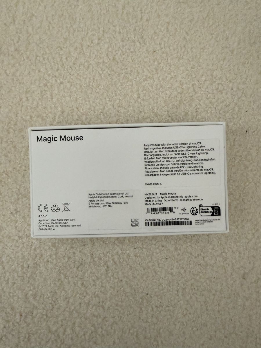 Apple Mouse: Apple Magic Mouse mit OVP - Top Zustand – Nuovo e nell'imballaggio originale da Boswil venduto da virgi06 5