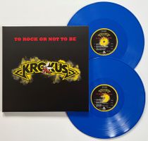 KROKUS To Rock Or Not To Be 2x180gr LP Blue Vinyl!