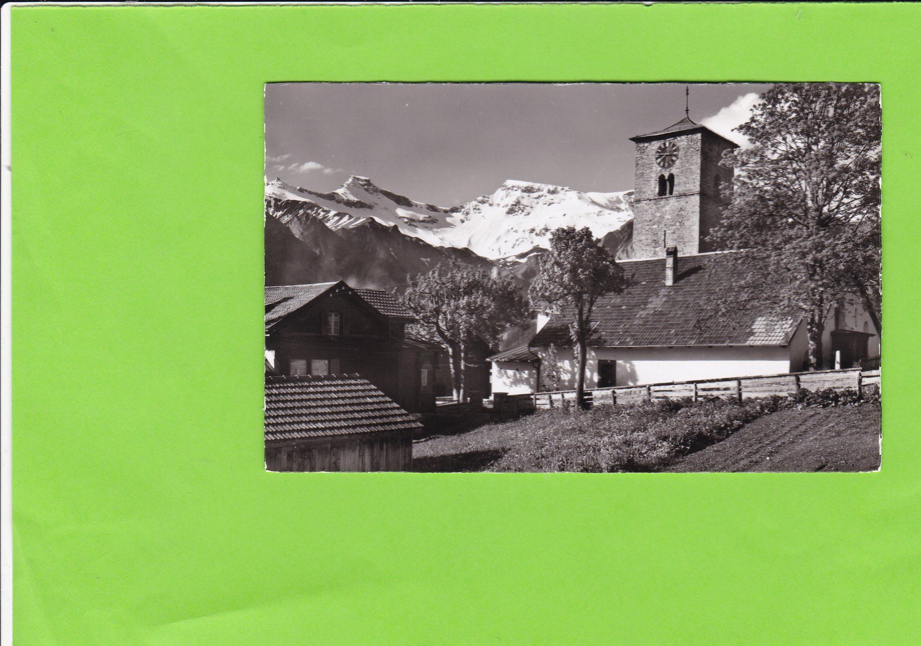 Cartoline postali: 12552 Kirche Adelboden – Usato da St. Peterzell venduto da neckertal