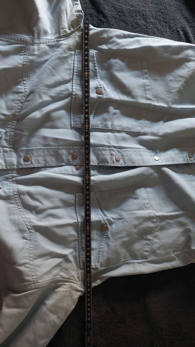 Camicie: Herren Hemd Priority Baumwolle hellblau Grösse S gebraucht – Usato da Zürich venduto da 2hand8052 5