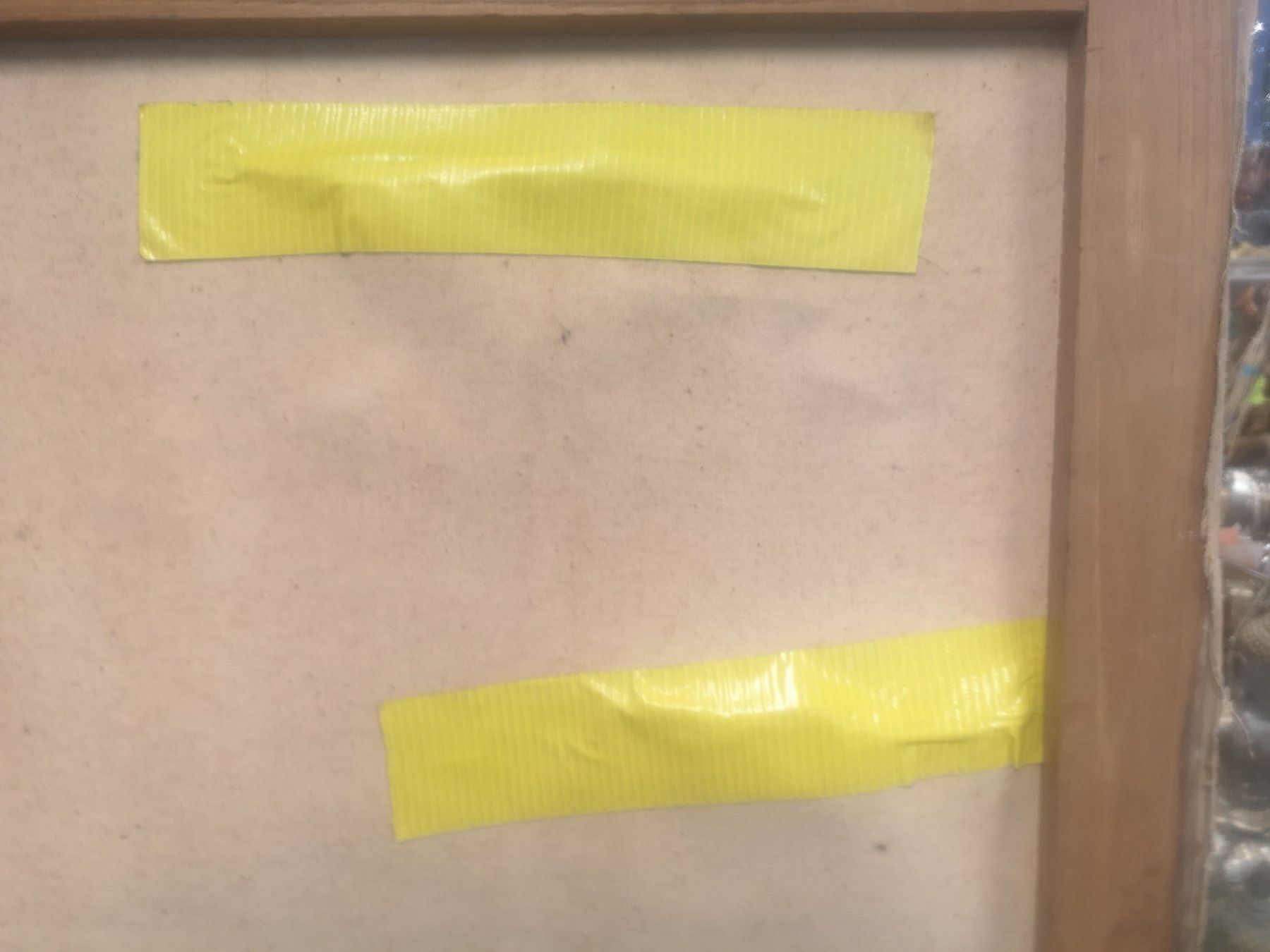 Gemälde: GRANDE HUILE SUR TOILE SIGNÉE – Defekt aus Genève von Qanil77 7