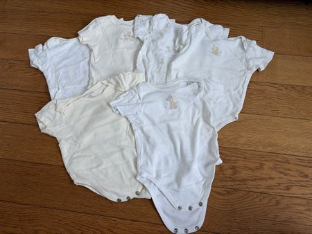 Kurrzarmbody 6-er Set 6-9Monate