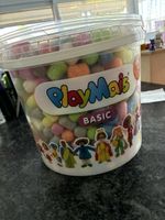 PlayMais Eimer, über 500 Stk, neuwertig