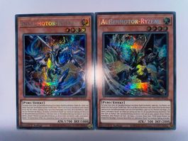 YuGiOh Innenmotor + Aussenmotor Ryzeal! Prismatic SecretRare