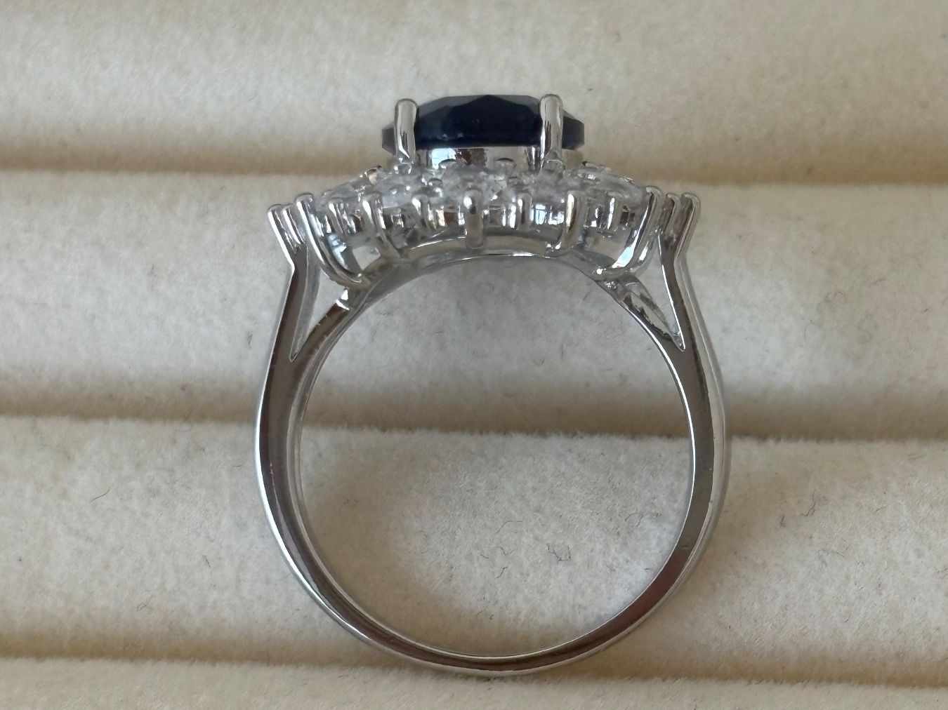 Ringe: Luxus Elegante Gr.19/9 Ring Farbe: Silber /blau – Neu (gemäss Beschreibung) aus Biel-Bienne von Roserosse13 2