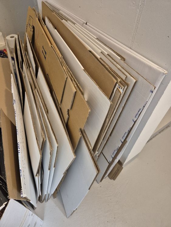 Umzugskartons: 20 Kartons, einmal gebraucht (Gebraucht) in Winterthur für CHF 26 – nur Abholung auf Ricardo kaufen