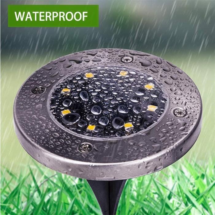 Tutte le decorazioni: LED Solar Boden Leuchte 4er Set mit je 8 LED – Nuovo e nell'imballaggio originale da Oensingen venduto da Liquidations-Shop 2