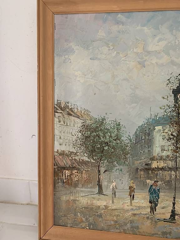 Dipinti: Montmartre Burnett – Usato da Montreux venduto da Barber_Swiss_Vintage 1