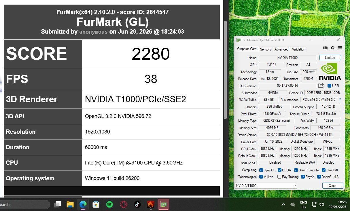 Nvidia Grafikkarten: NVIDIA T1000 – Gebraucht aus Hendschiken von Sillii 2