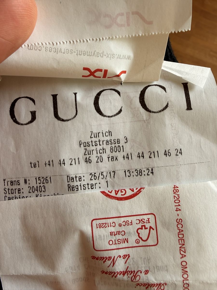 Gucci Damenschuhe: Gucci Espadrilles schwarz Leder Grösse 40 mit Box – Gebraucht aus Zürich von MaryPotter 6