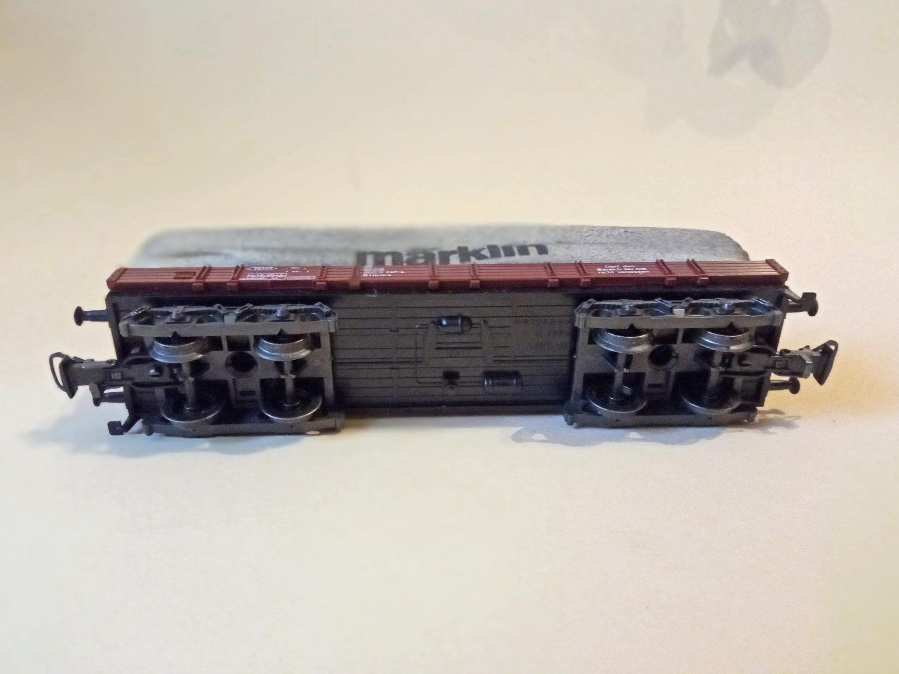 Märklin Modellini di ferrovie: Märklin 4475 Planenwagen – Usato da Riazzino venduto da bertowe 2