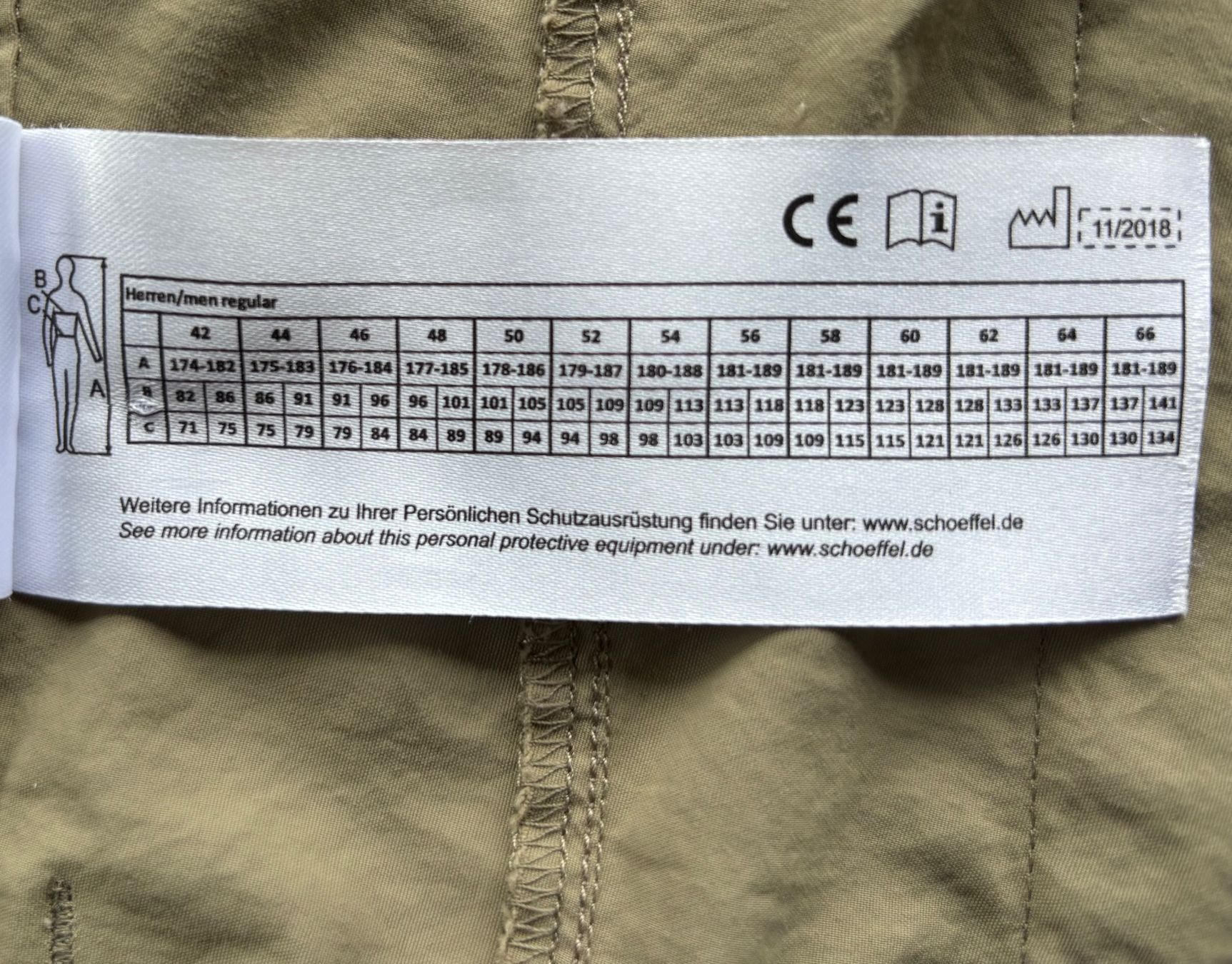 Schoeffel Pantaloni: Schöffel Pants Springdale 1, Gr. 48 – Usato da Ebnat-Kappel venduto da Molton 8