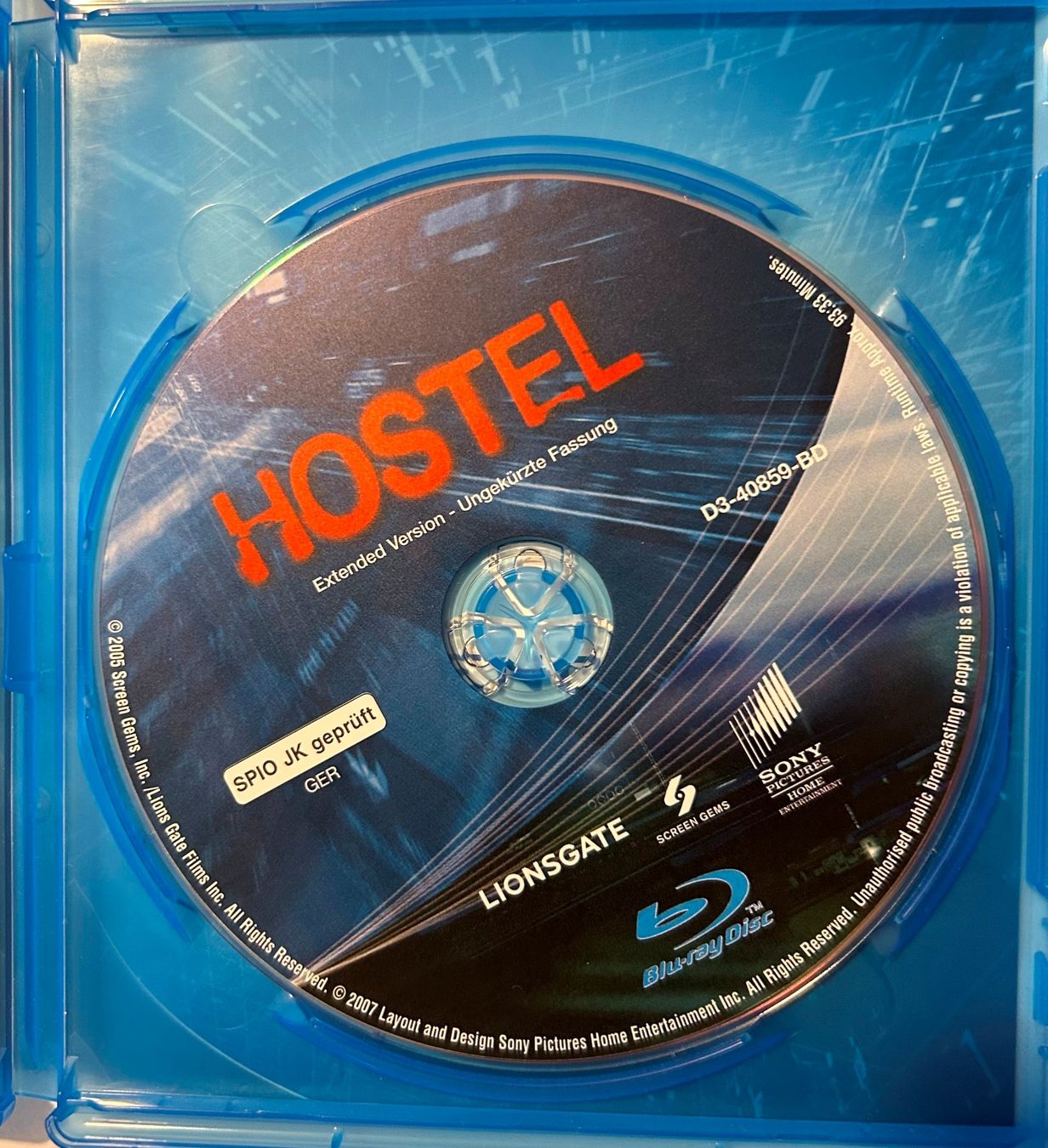 Tutti i DVDs: Hostel (Blu-ray / Uncut / deutsch) selten – Usato da Riehen venduto da Colana1 2