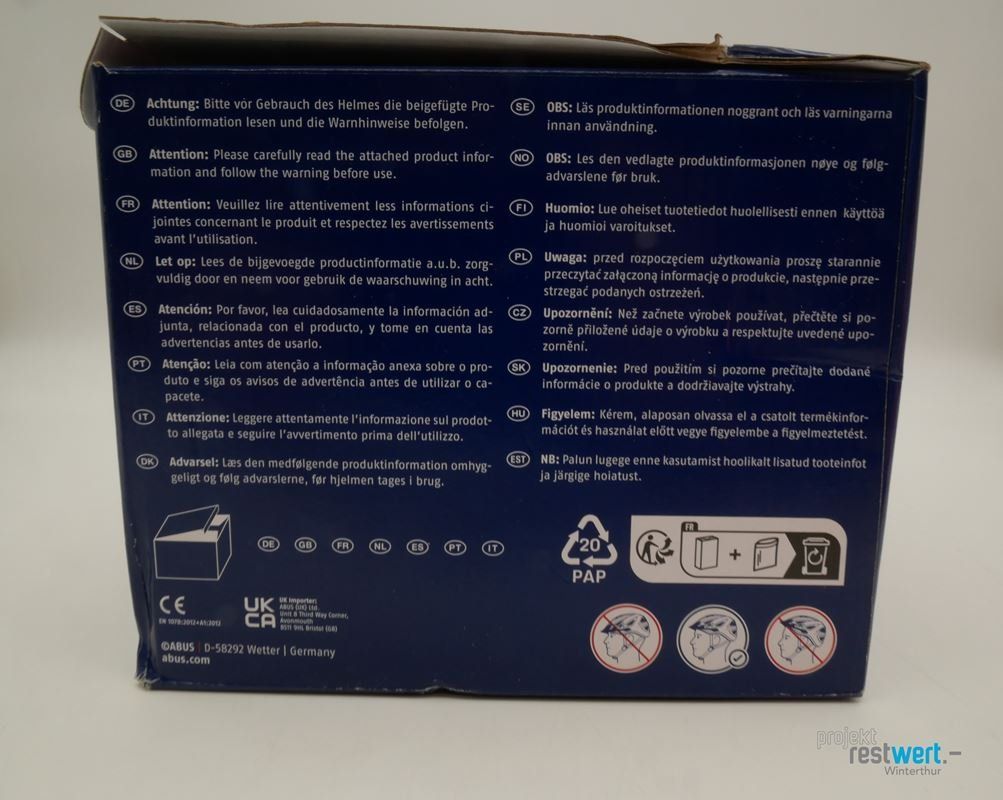 Abus Helme: ABUS Kiderhelm SMILEY 3.0 Grösse M – Neu und originalverpackt aus Winterthur von Restwert_Winterthur 4