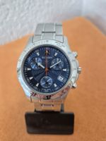 Bucherer Chronograph Herrenuhr mit Stahlarmband, Quarz