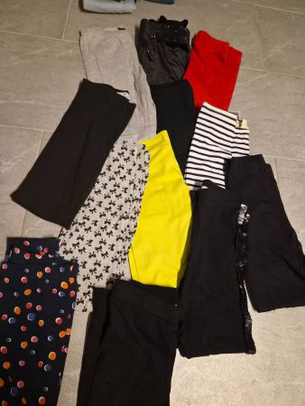 12 Leggins Gr. 140