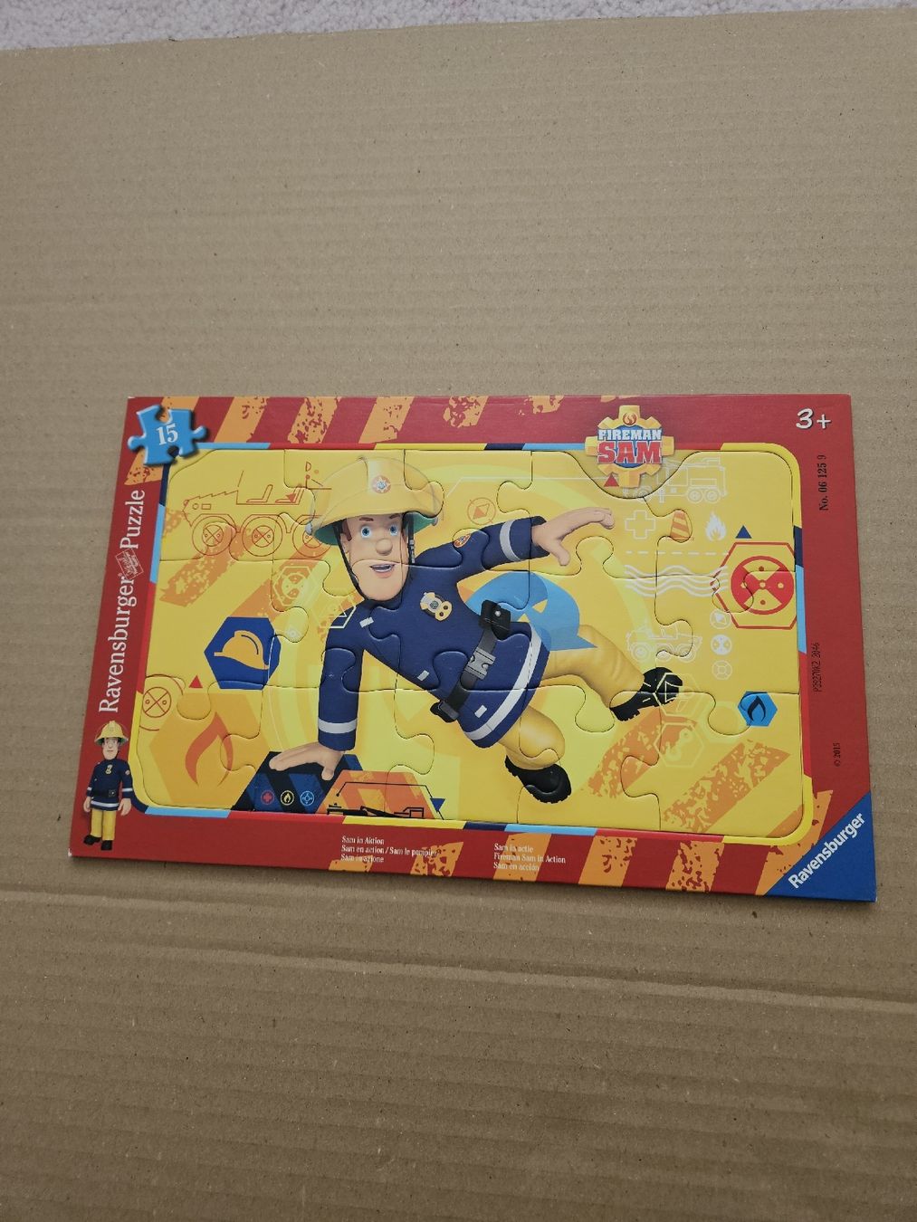 Ravensburger Puzzle: Puzzle 15 Teile- Feuerwehrmann Sam – Usato da Arbon venduto da Shniin2