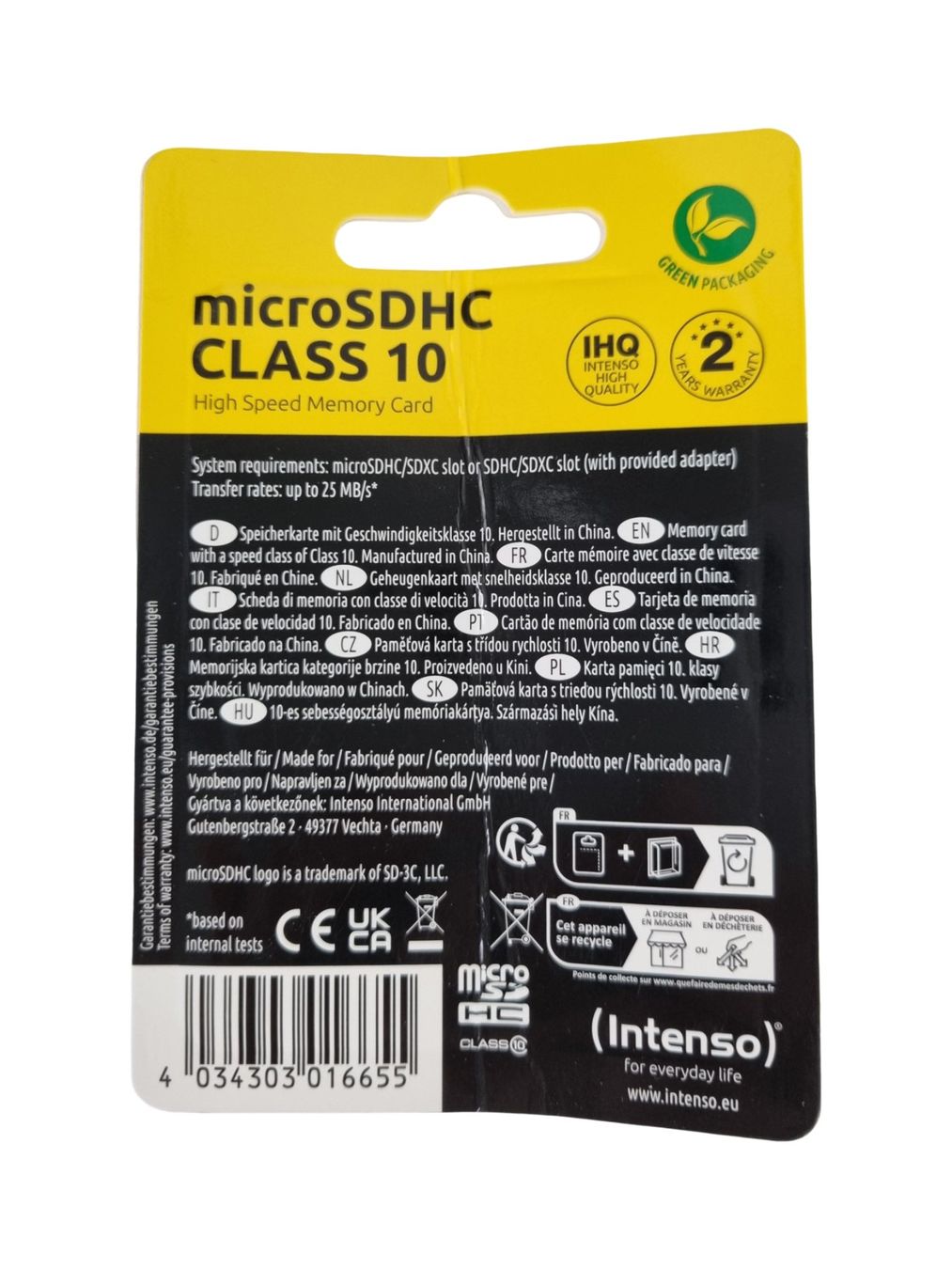 Schede di memoria: INTENSO microSDHC CLASS 10 32GB – Nuovo (secondo la descrizione) da Wangen b. Olten venduto da Restwert_Wangen 1