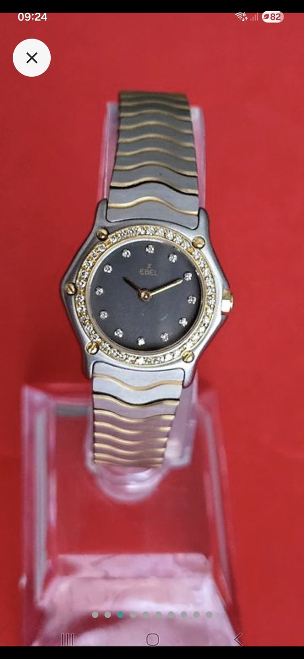 Ebel Orologi: Superbe EBEL Classic Sport Wave Diamants Dame – Usato da Bercher venduto da gfc_cs28 2