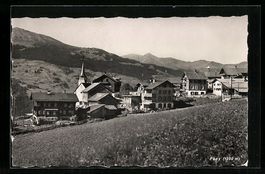 AK Pany, Ortspanorama vor Bergen, 1942