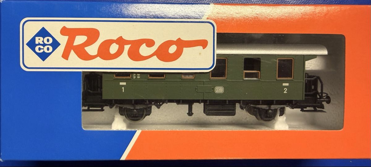 Roco Modelleisenbahnen: Personenwagen 36990 DB 1 Kl. – Neu (gemäss Beschreibung) aus Frick von Freddoo93