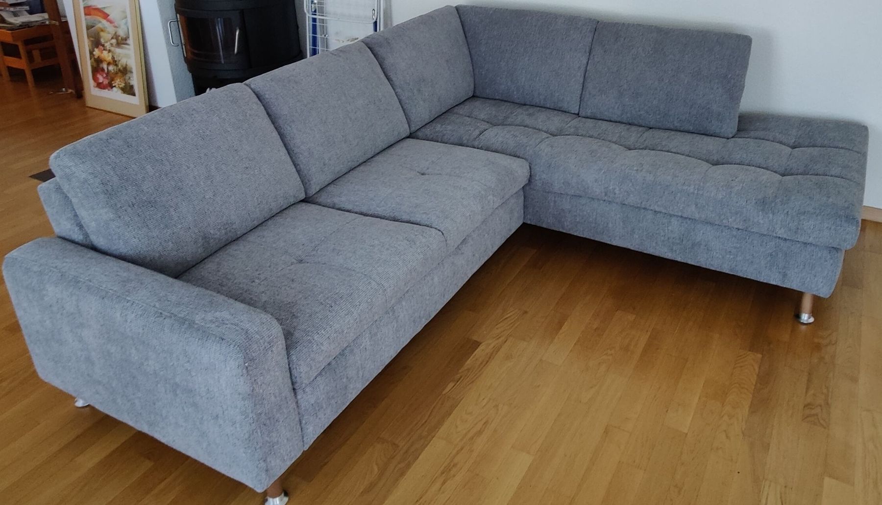 Divani: Ecksofa grau guter Zustand – Usato da Hirzel venduto da Dartsch1393
