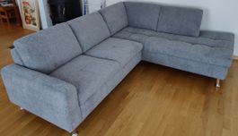 Ecksofa grau guter Zustand