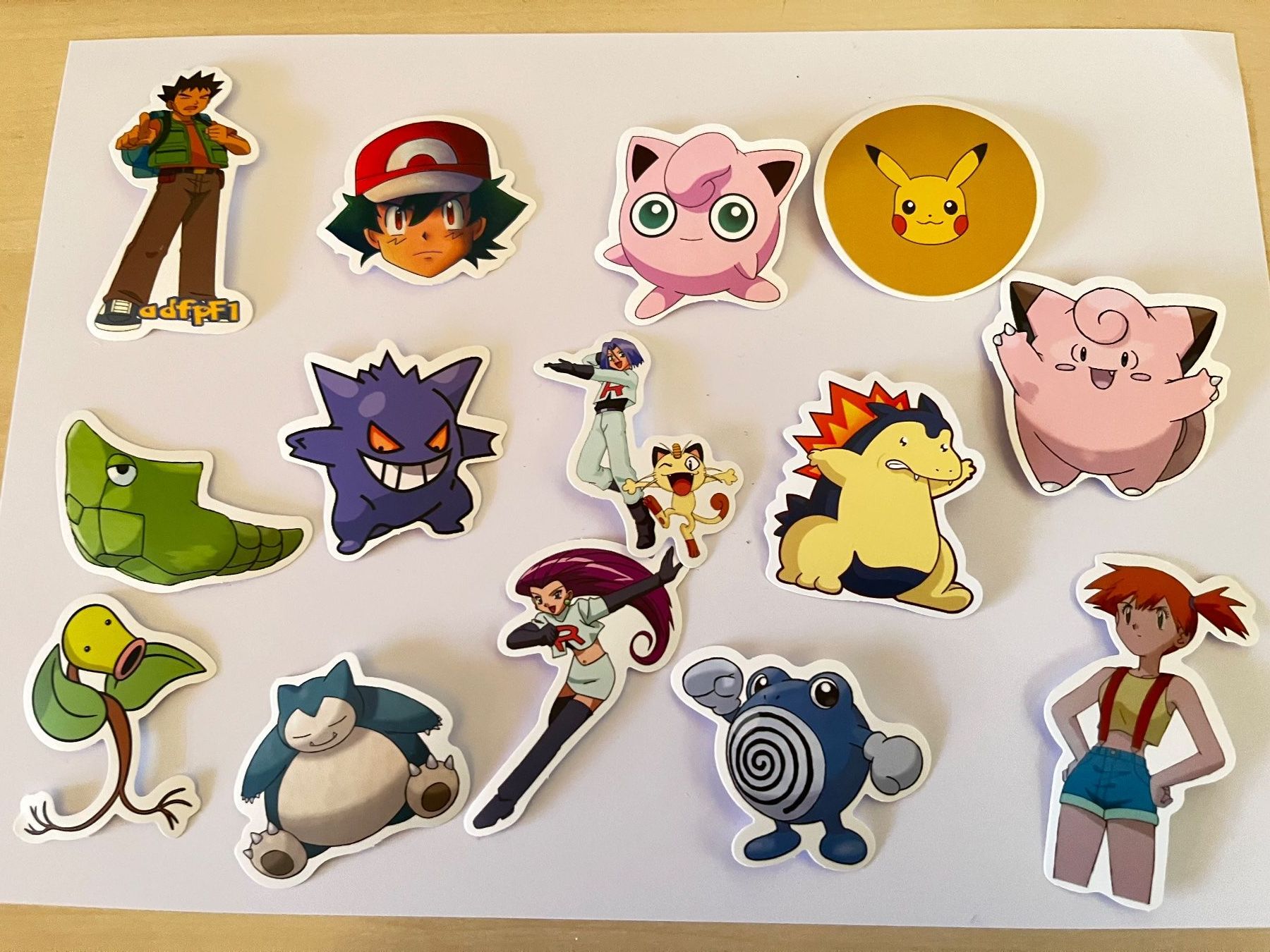Sticker: Pokemon Sticker Set 14Stk – Nuovo (secondo la descrizione) da Menziken venduto da Bastelchaos
