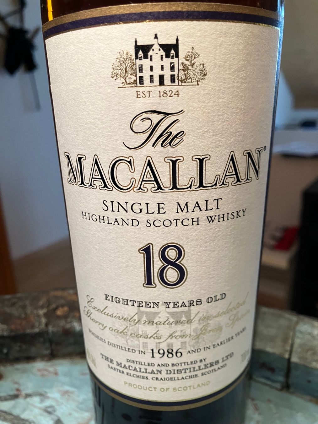 Macallan Spirituosen: Macallan 1986 18 Years Sherry – Neu und originalverpackt aus Aarwangen von concorde58 2