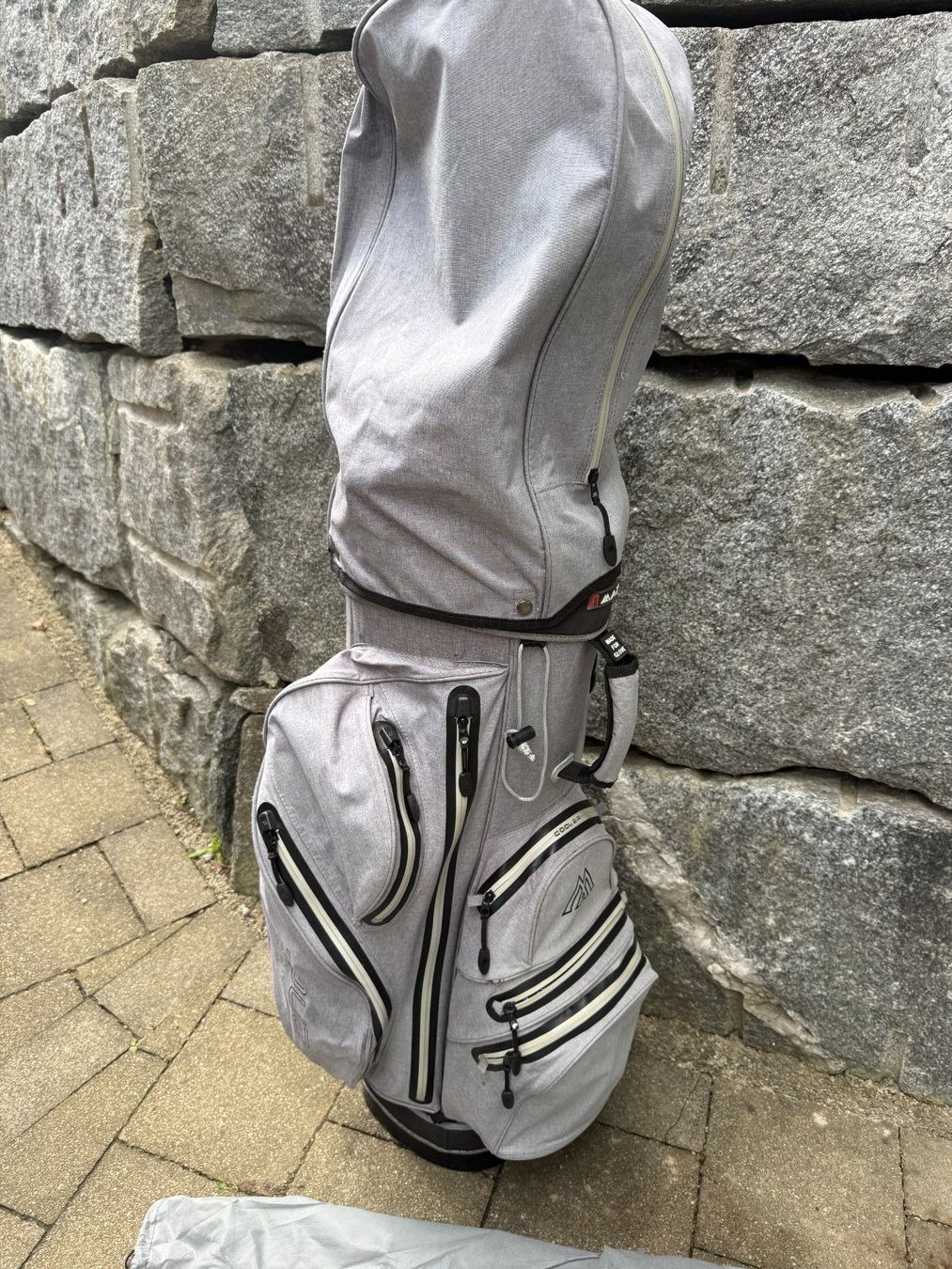 Borse: Original Big Max, Cart Golf Bag, Grau – Usato da Unterengstringen venduto da Tnovus 1