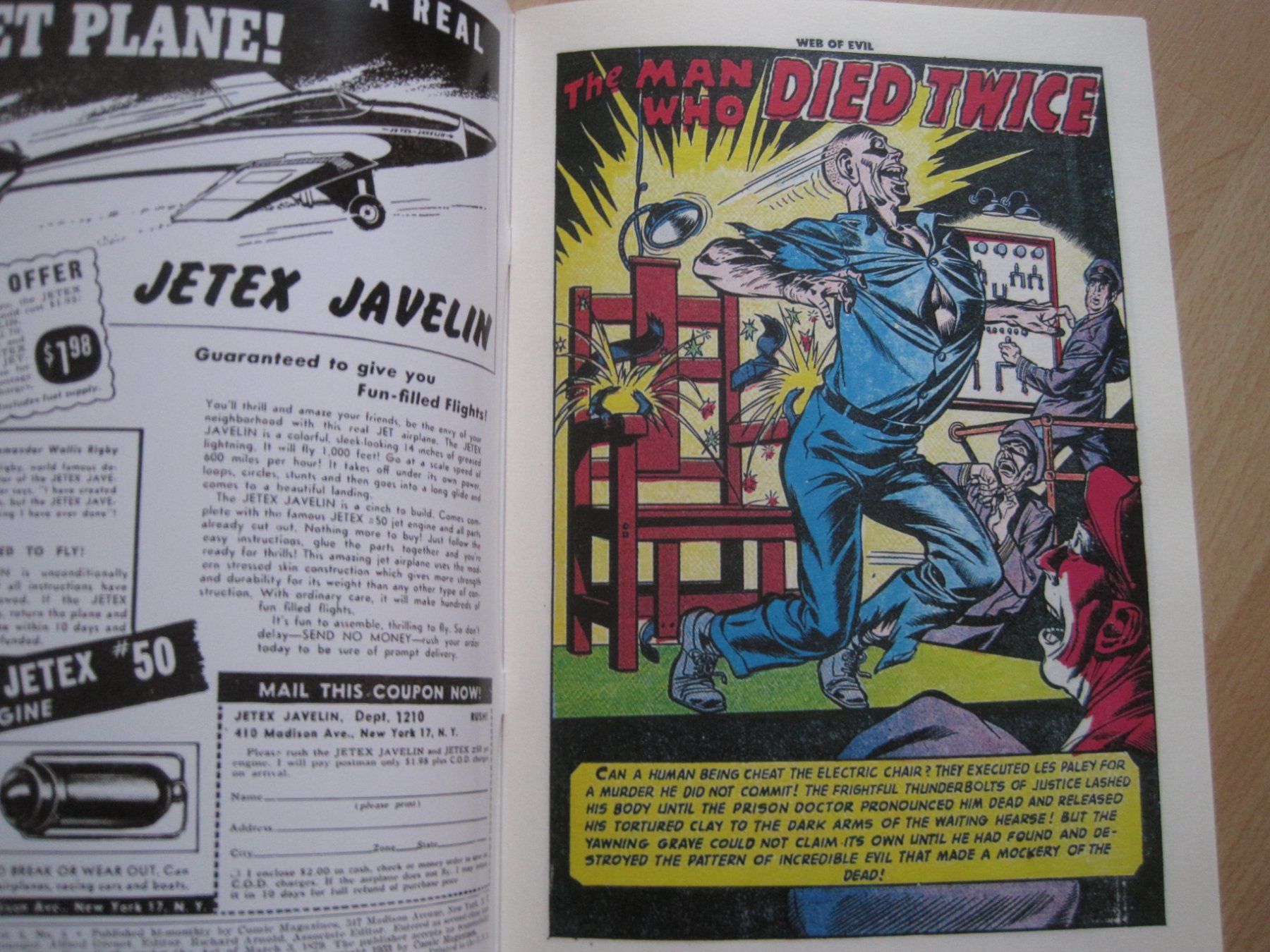 Fumetti: WEB of Evil No 5 Comic Facsimile  TOPP NEU – Nuovo e nell'imballaggio originale da Gossau SG venduto da Noryflory 1