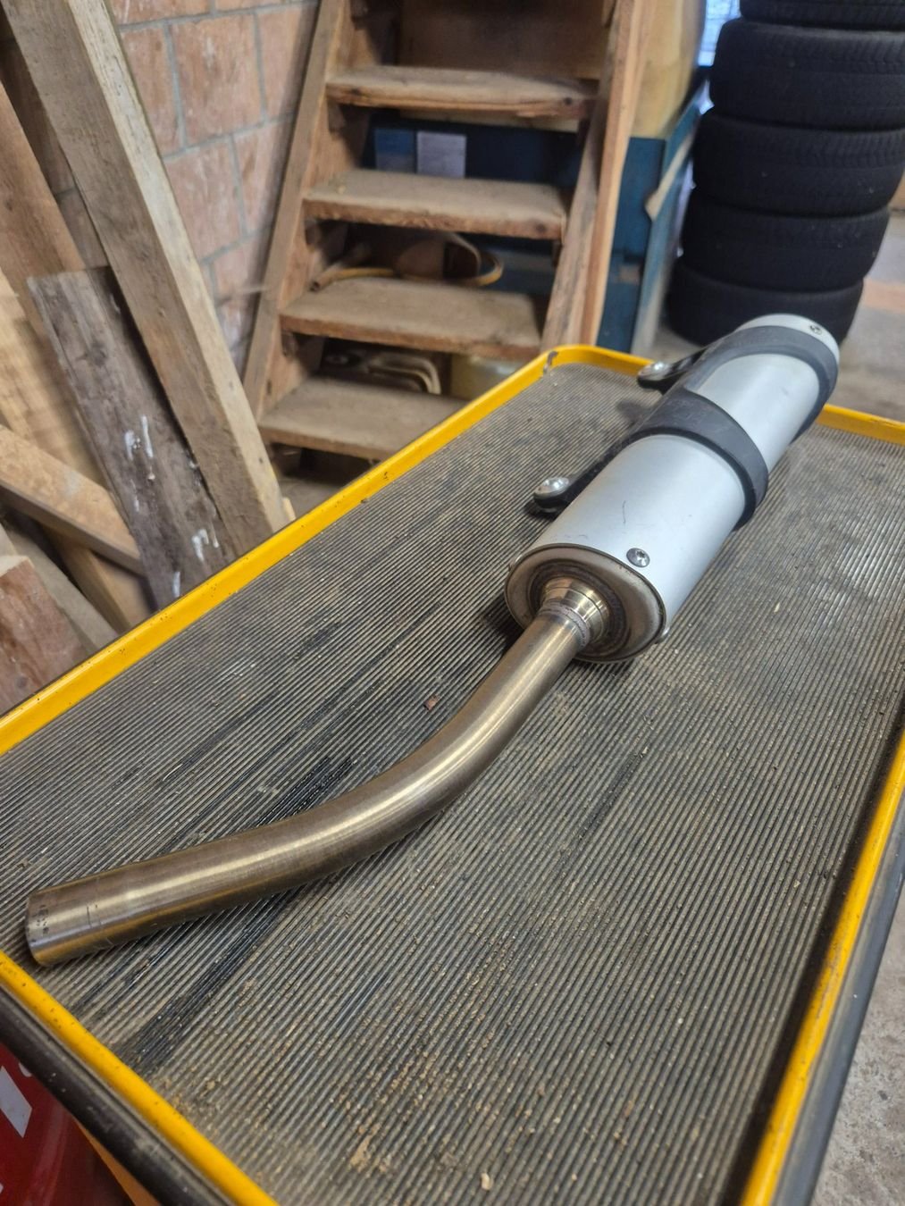 KTM Auspuffanlagen: KTM Endschalldämpfer / Auspuff – Gebraucht aus Bolligen von Schneider_Geristein 2
