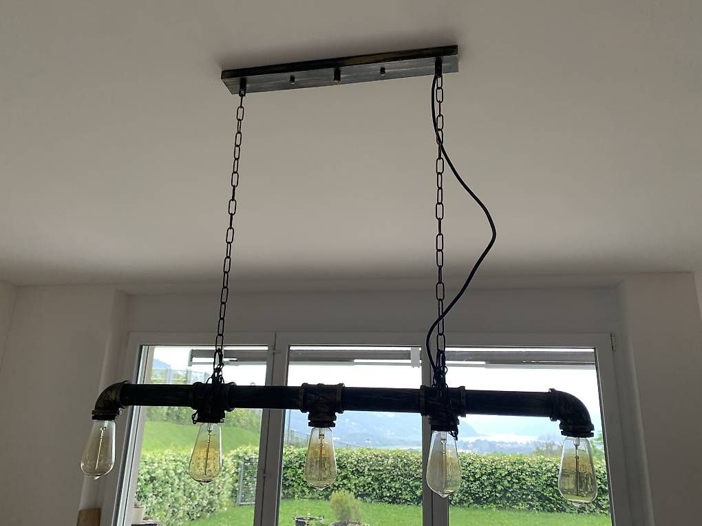 Lampade:  Lampada da artigianale da soffitto – Usato da Bioggio venduto da ant_mt7r 1