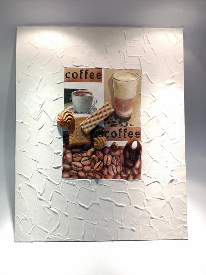Foto & Immagini: Neu! "Coffee & Biscuits" Reliefbild Gips – Nuovo e nell'imballaggio originale da Ostermundigen venduto da LorisHome 3