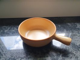 Fondue Caquelon aus Steingut
