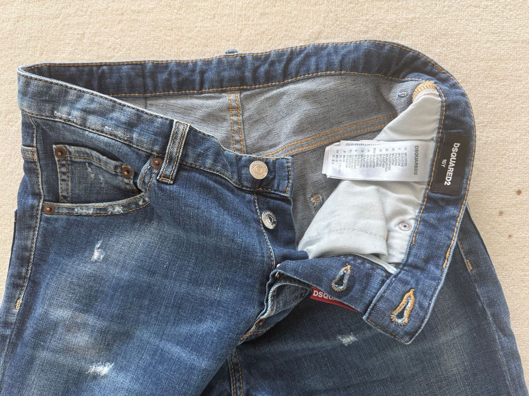 Dsquared2 Pantaloni: Dsquared2 Jeans, Größe 16 Y, ungetragen – Usato da Steinach venduto da tan_8xy9 1