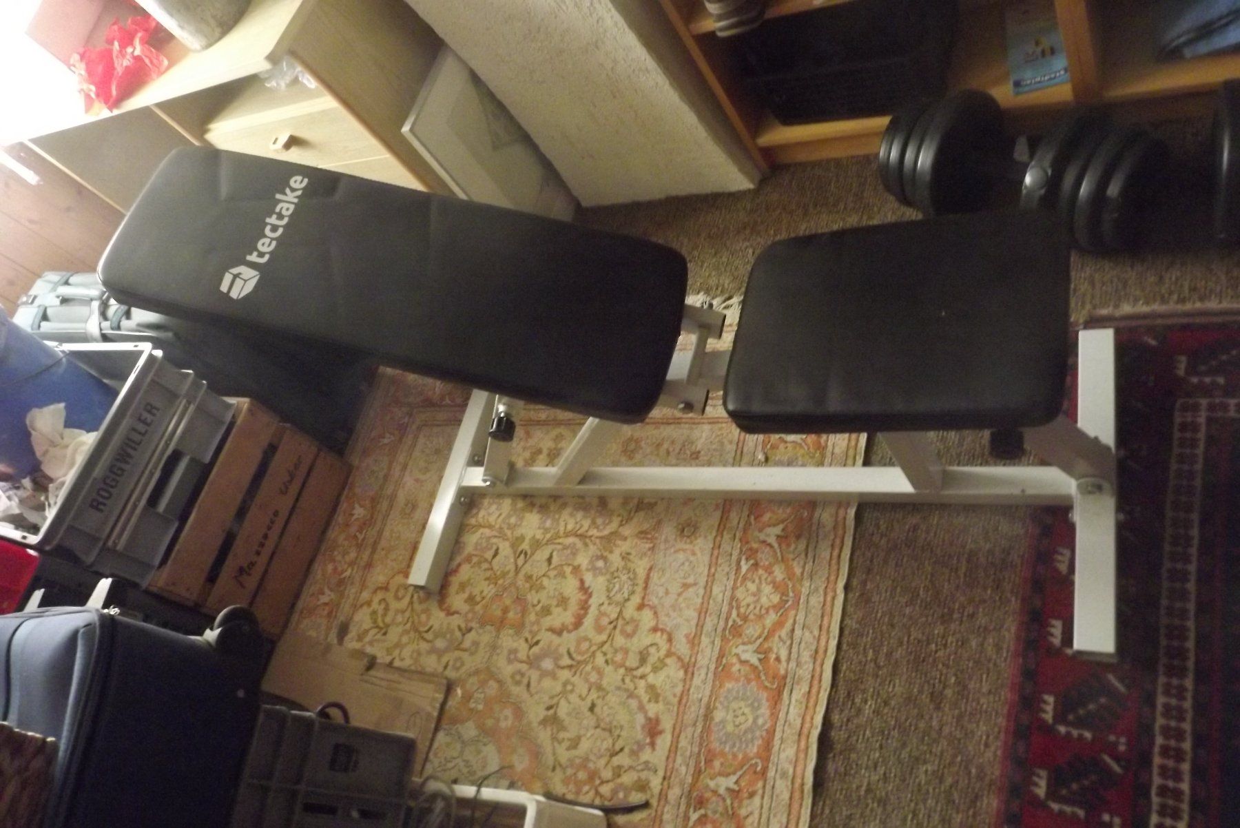 Hometrainer: Hantelbank mit Gewicht – Usato da Hittnau venduto da Szekler