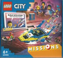LEGO CITY MISSIONS 60355 MISSIONI INVESTIGATIVE DELLA POLIZI