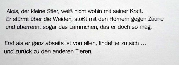 Libri: Alois, der kleine Stier" von Bolliger/Eggermann – Usato da Wetzikon ZH venduto da strubeli024 2
