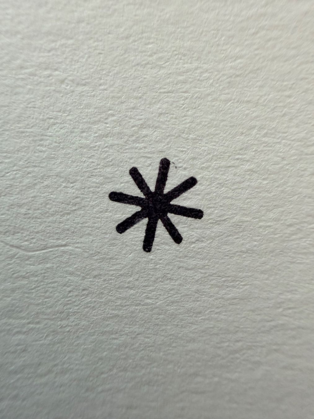 Stempel: Perlenfischer Gummistempel Sternchen / Asterisk – Muster – Gebraucht aus Thun von dar_fz6y