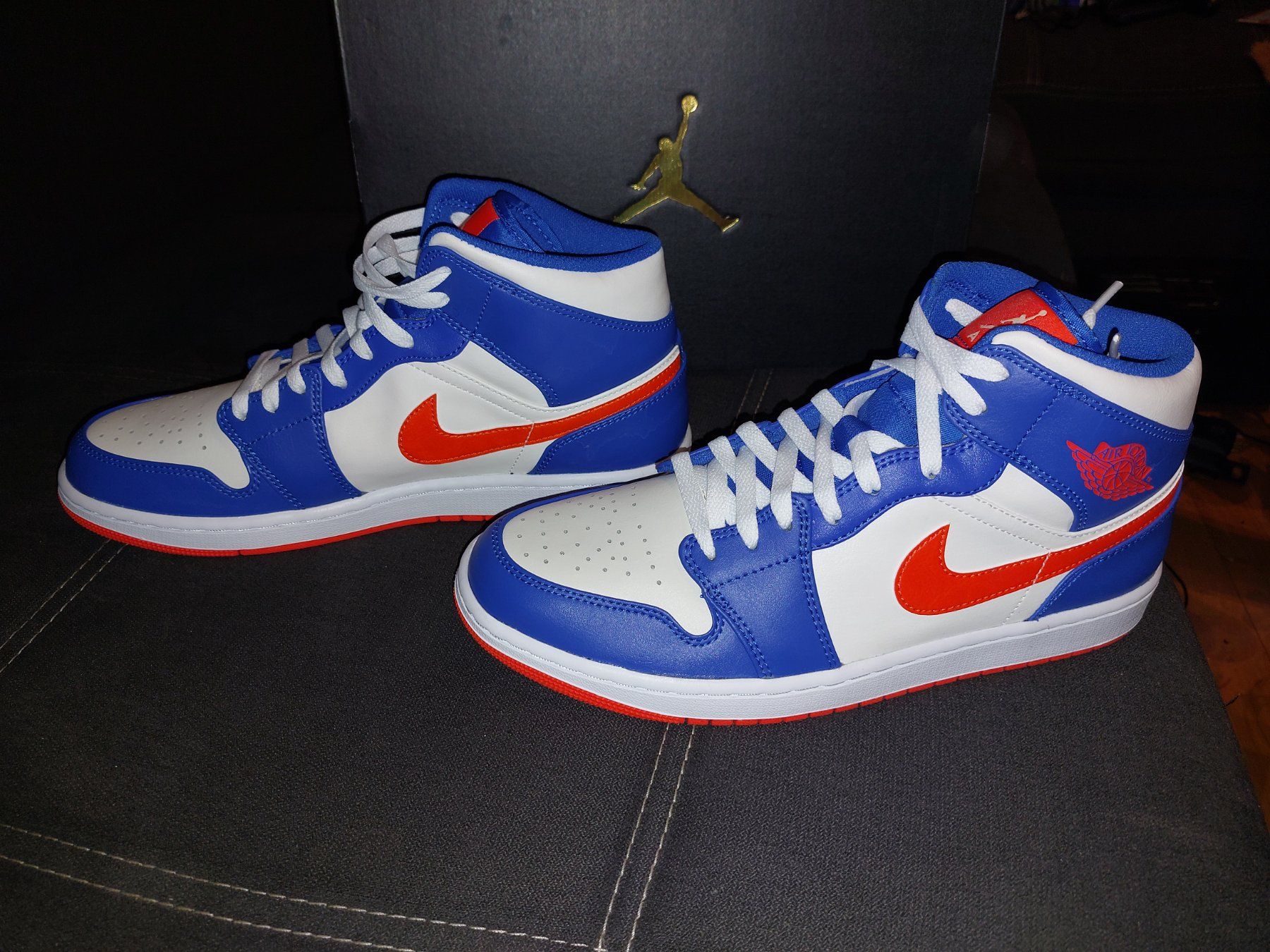 Jordan Scarpe da uomo: Air Jordan 1 MID Royalblue – Nuovo e nell'imballaggio originale da Schenkon venduto da 1996234 1