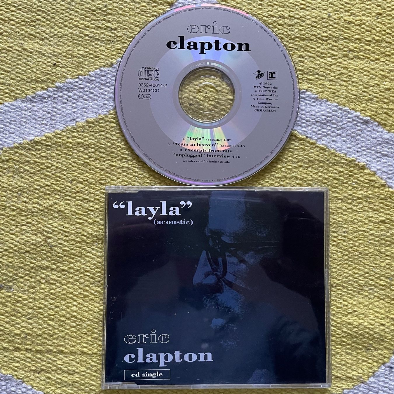CD: ERIC CLAPTON-SINGLE LAYLA (ACOUSTIC) – Usato da Rorschacherberg venduto da CD-Roli
