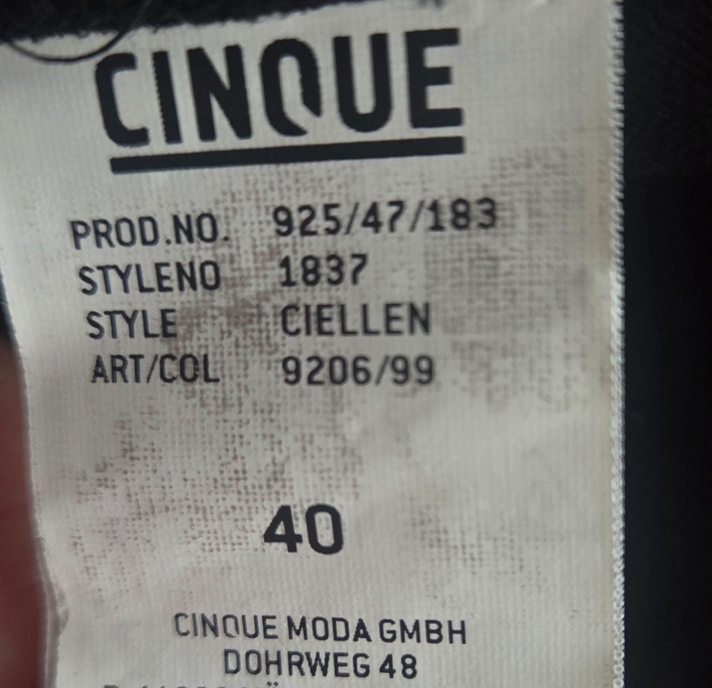 Cinque Vestiti: Cinque Kleid Gr 40/42 Neu – Usato da Sursee venduto da Ventiduese 3