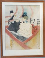 Lithographie/ Henri de Toulouse-Lautrec