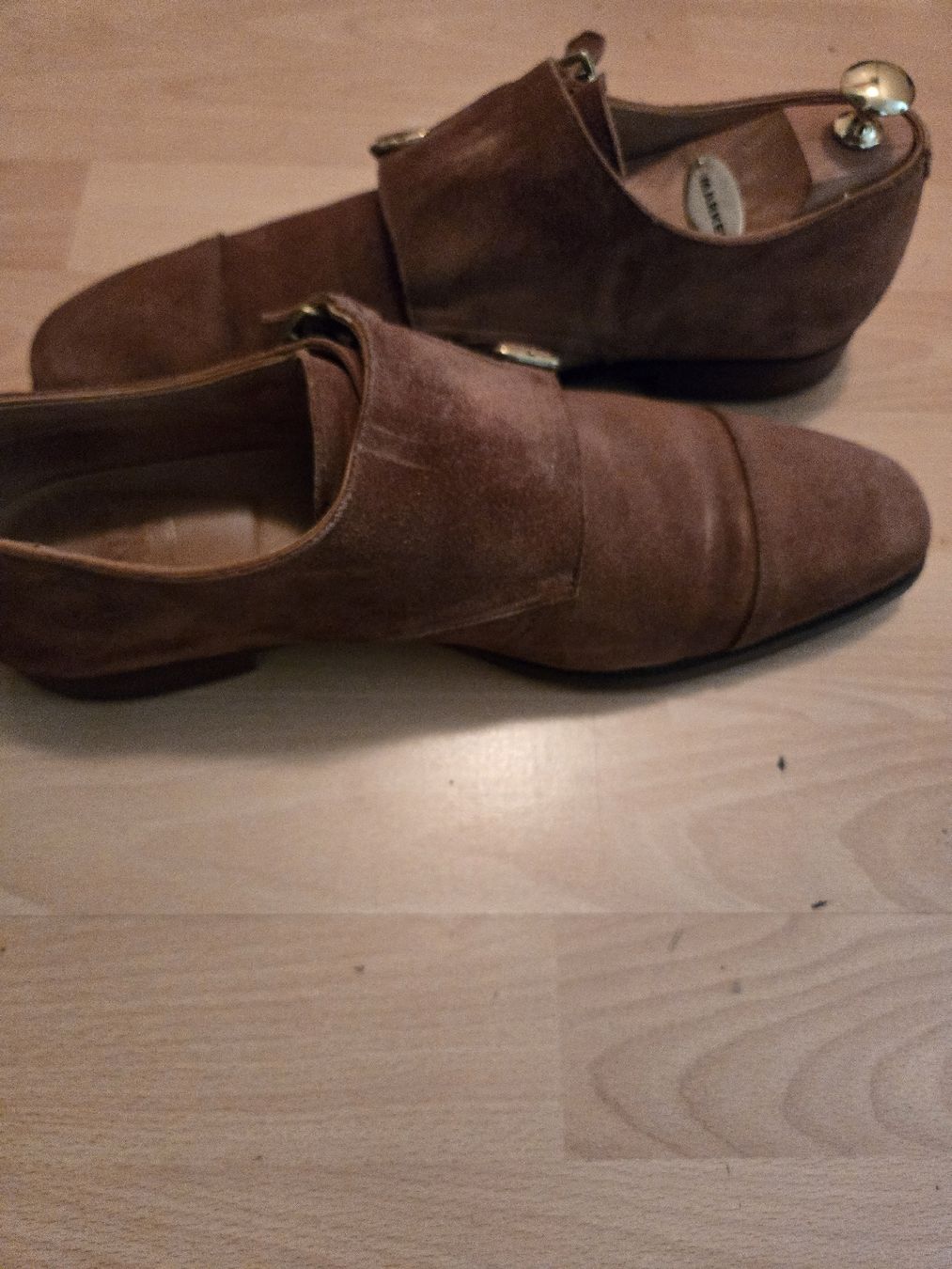Crockett & Jones Scarpe da uomo: CROCKET & JONES SUEDE MONK – Usato da Zug venduto da f_t_827r 6