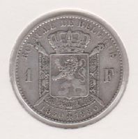 Belgien 1 Franc 1830 -1880 Leopold I + Leopold II